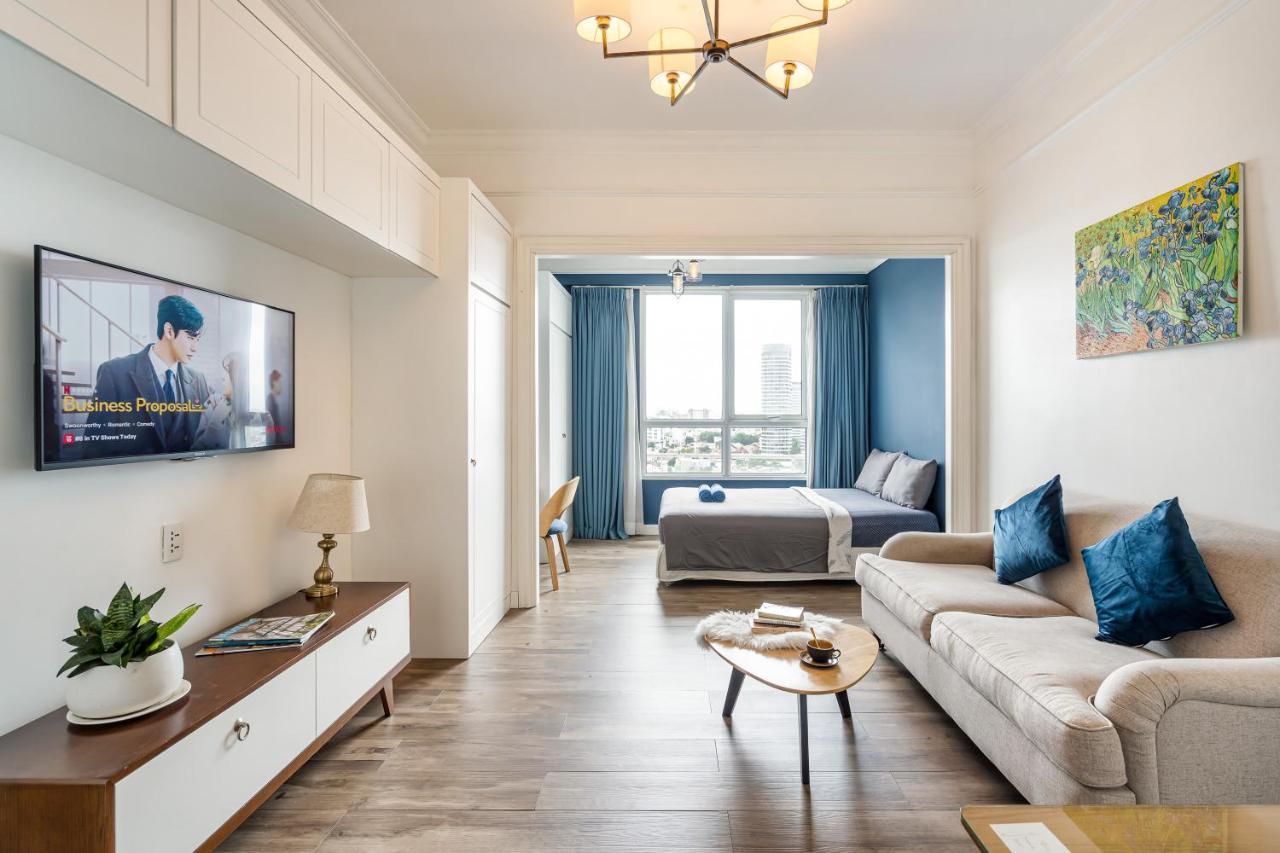 The Manor 2 Luxury Apartment Free Roof Top Pool Ho Chi Minh-staden Exteriör bild