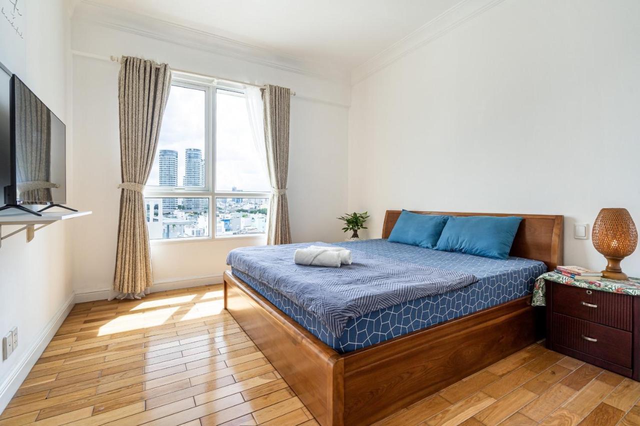 The Manor 2 Luxury Apartment Free Roof Top Pool Ho Chi Minh-staden Exteriör bild