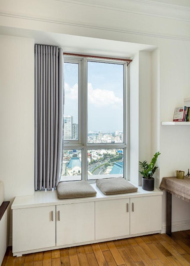 The Manor 2 Luxury Apartment Free Roof Top Pool Ho Chi Minh-staden Exteriör bild