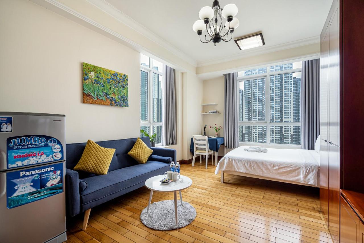 The Manor 2 Luxury Apartment Free Roof Top Pool Ho Chi Minh-staden Exteriör bild