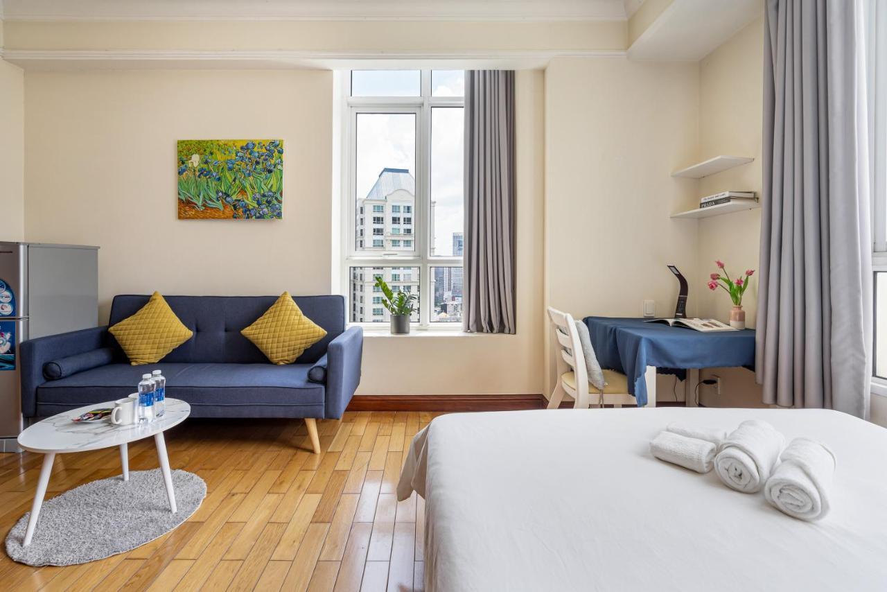 The Manor 2 Luxury Apartment Free Roof Top Pool Ho Chi Minh-staden Exteriör bild