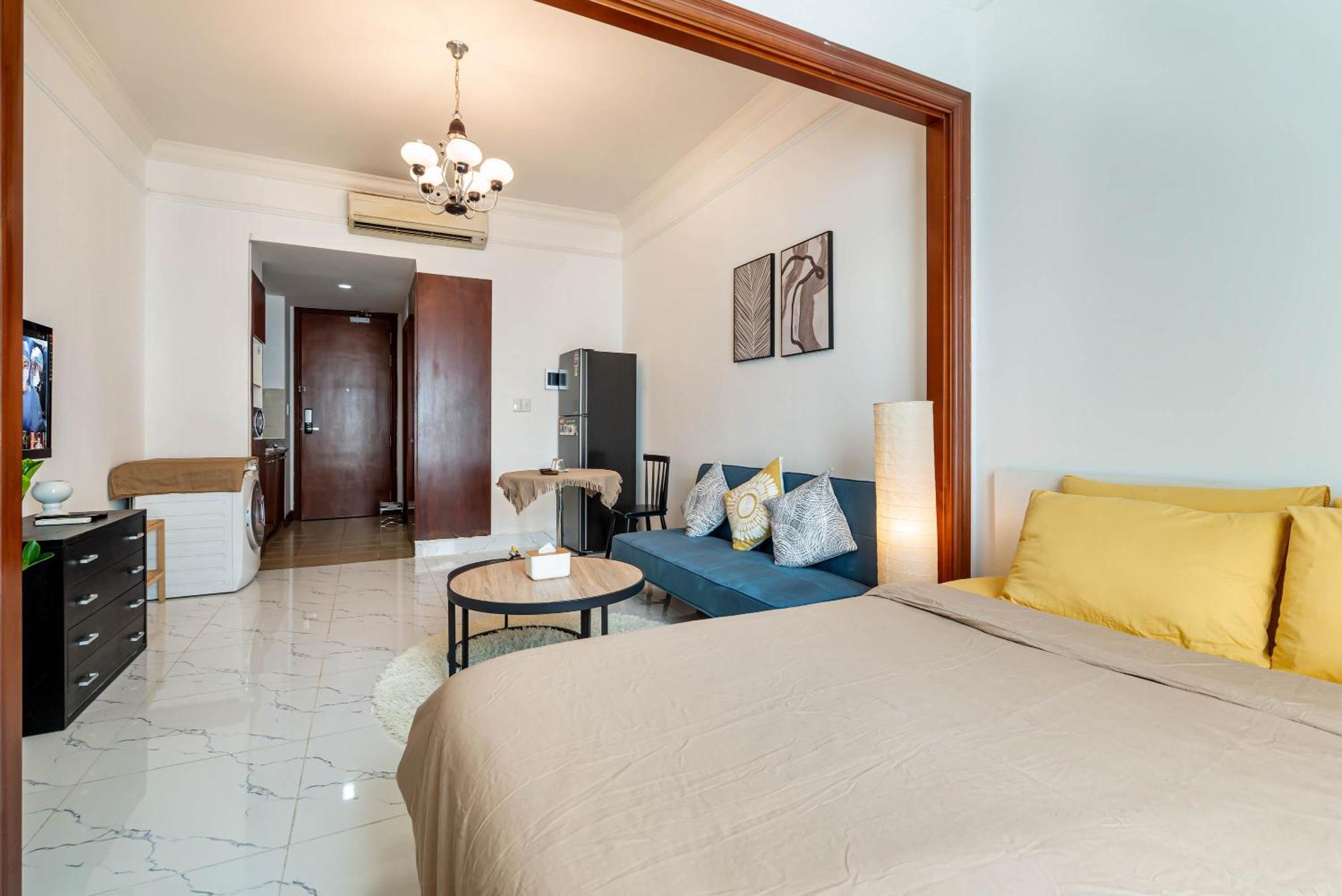 The Manor 2 Luxury Apartment Free Roof Top Pool Ho Chi Minh-staden Exteriör bild