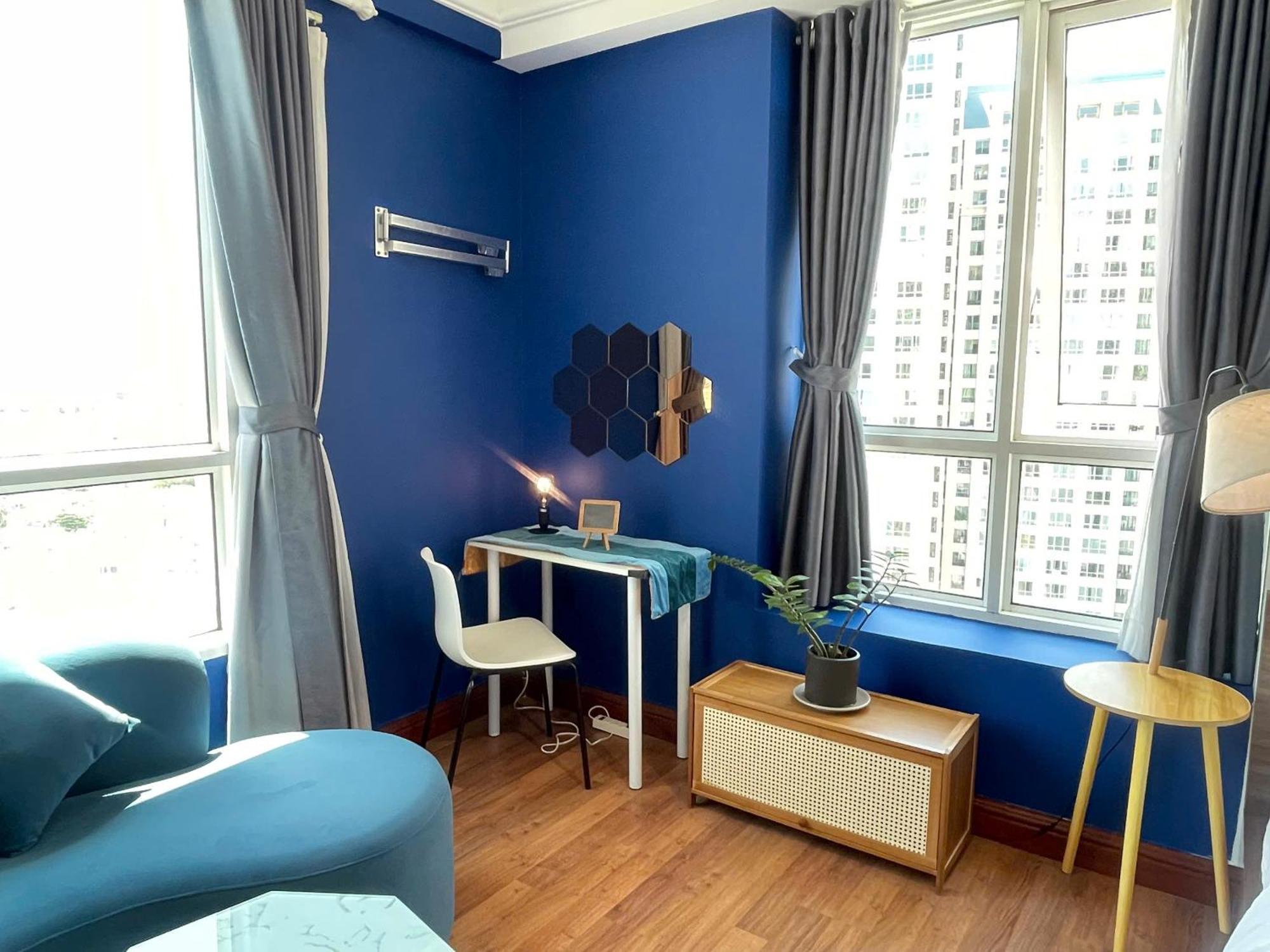 The Manor 2 Luxury Apartment Free Roof Top Pool Ho Chi Minh-staden Exteriör bild