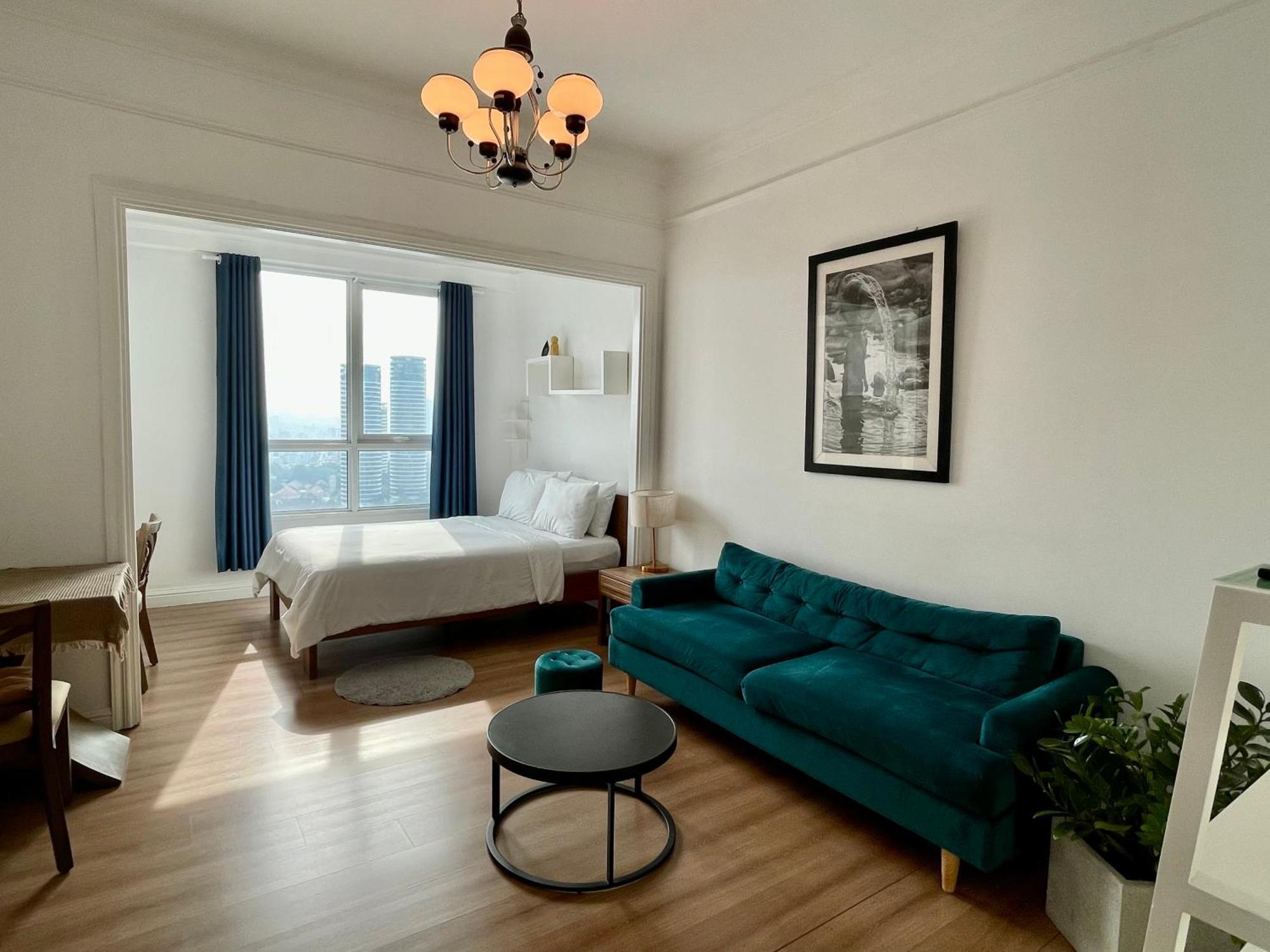 The Manor 2 Luxury Apartment Free Roof Top Pool Ho Chi Minh-staden Exteriör bild