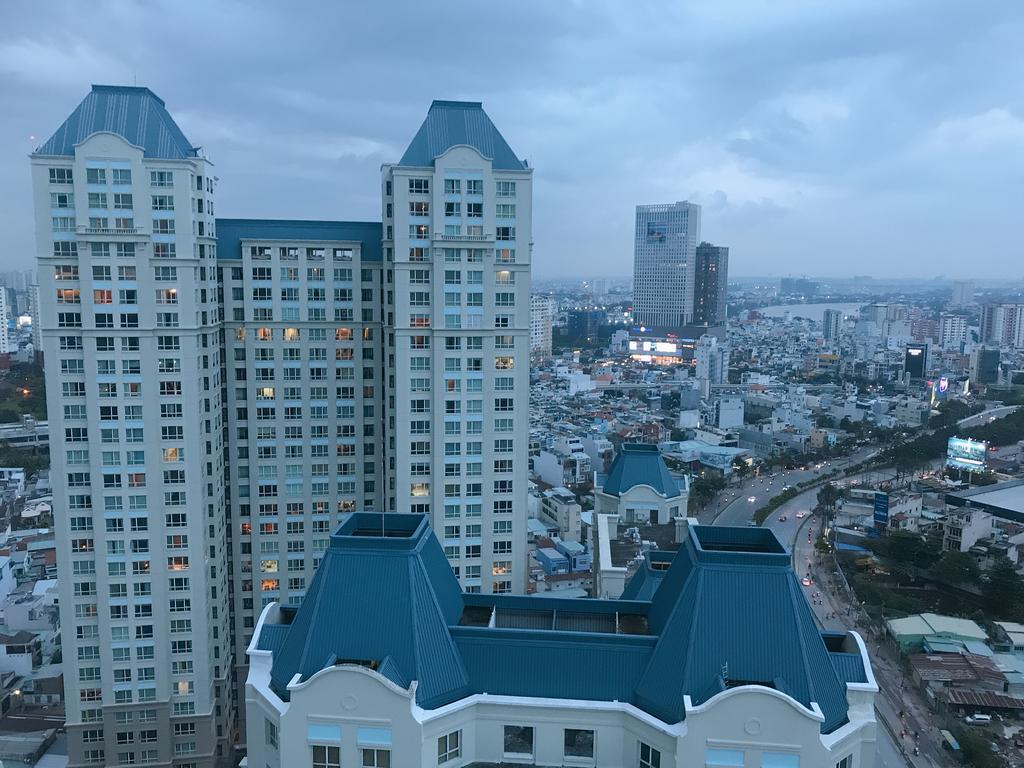 The Manor 2 Luxury Apartment Free Roof Top Pool Ho Chi Minh-staden Exteriör bild